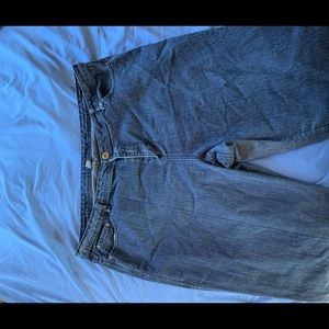 High quality tall wide leg jeans